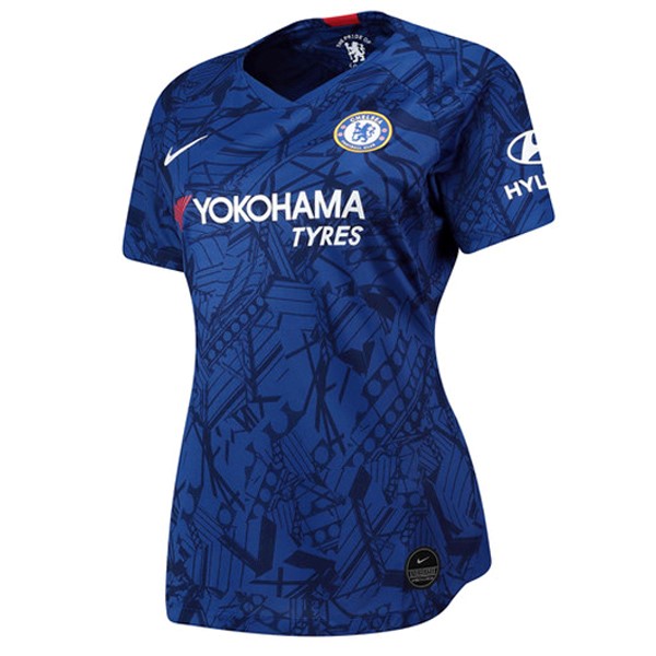 Camiseta Chelsea Primera equipación Mujer 2019-2020 Azul